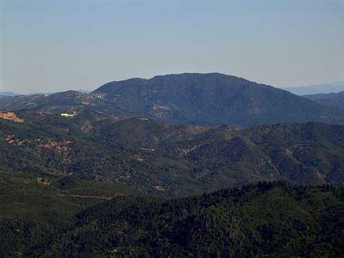Cobb Mountain from the summit.