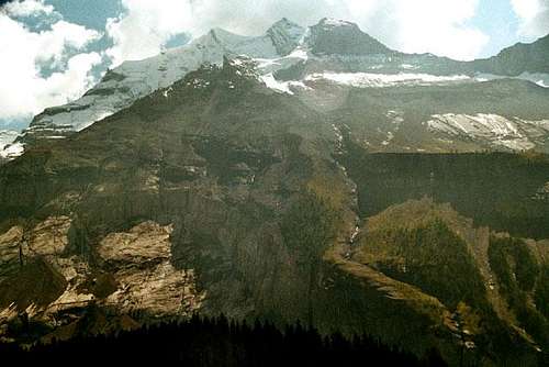 North face of Doldenhorn. The...