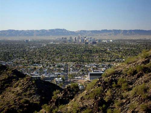 Great view of downtown Phoenix