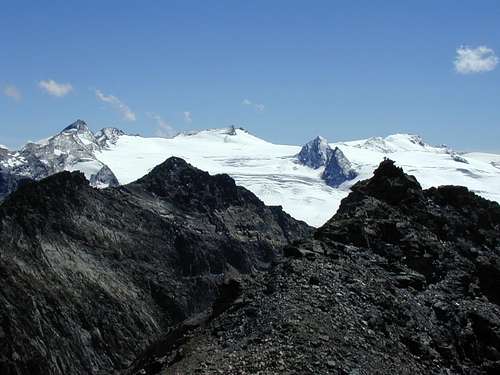 Rutor massif from Mont Colmet N