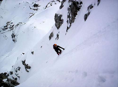 Climbing the Tortuous Couloir