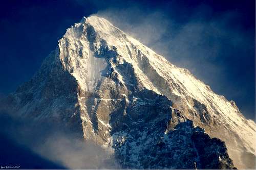 Wind over Dent-Blanche