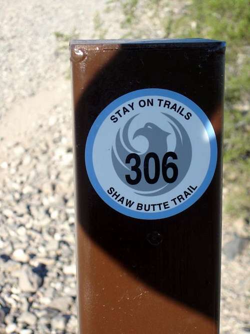 Shaw Butte Trail #306
