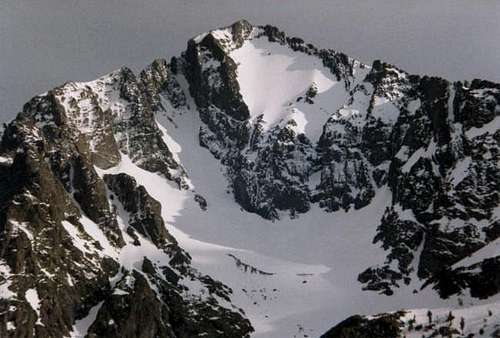 North face of Kennedy Peak
