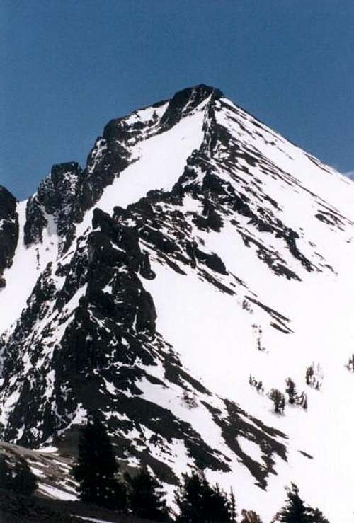 Western ridge of Kennedy Peak