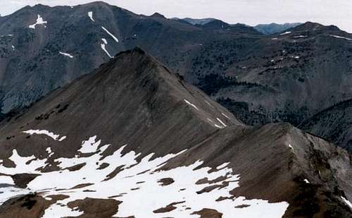 South face of Kennedy Peak