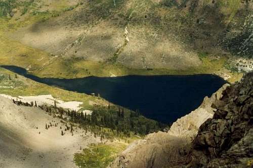 Kennedy Lake from Kennedy Peak