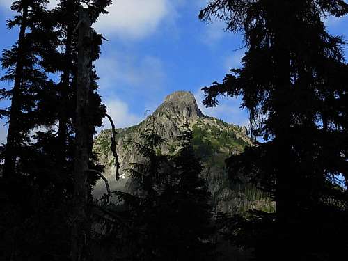 Hibox Mountain from Rachel Lake trail