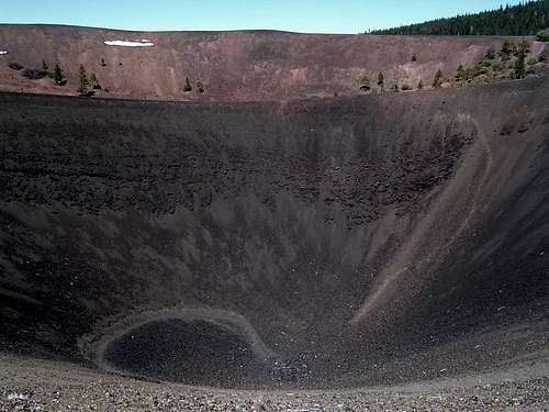 Cinder Cone crater