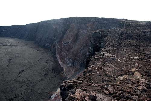 summit from caldera rim