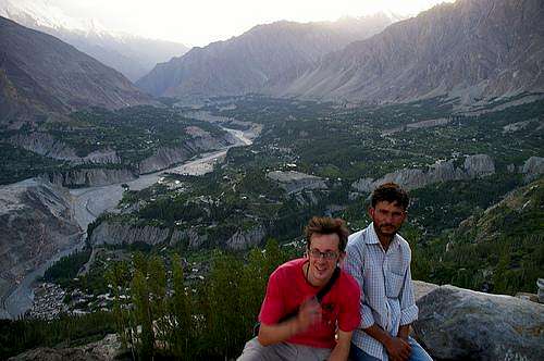 Hunza Valley from Duikar
