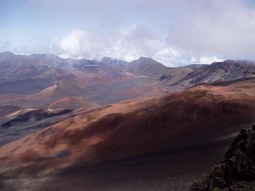Haleakala Crater Basin