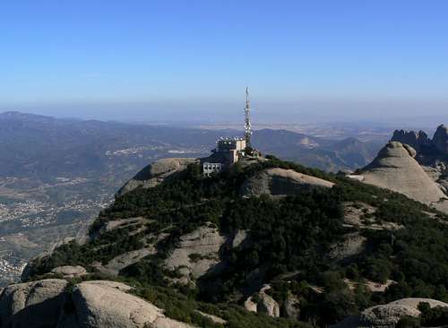 Sant Jeroni Summit View North