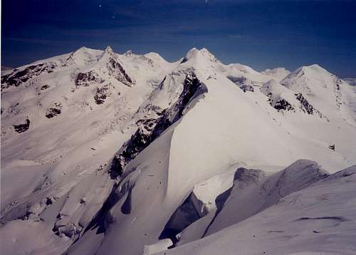 Monte Rosa from Breitehorn