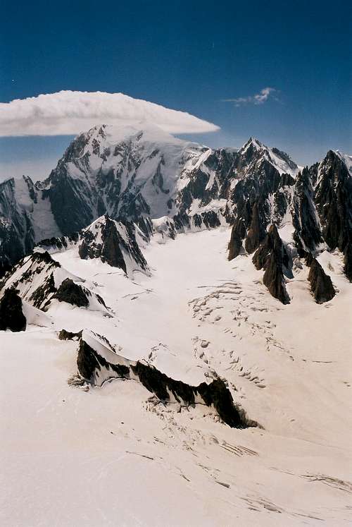 Mont Blanc clouds
