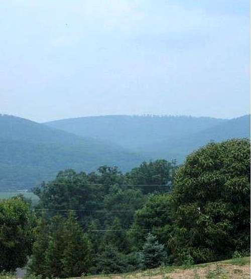 View towards Michaux State Forest