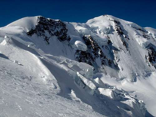 Lyskamm form Grenz glacier