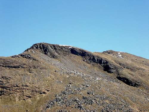 The summit from Ptarmigan ridge
