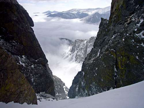 View from the Upper Couloir