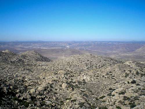Looking West from the Summit