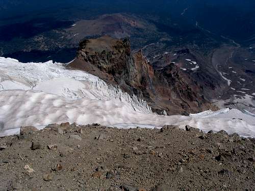 From the summit of Mt Adams