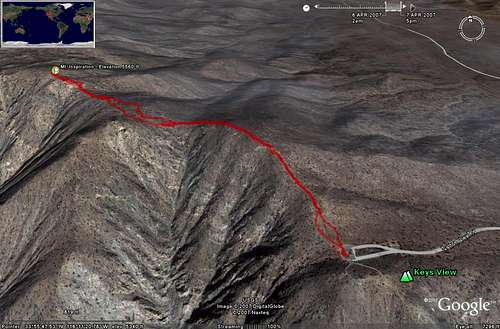 Mt. Inspiration - GPS Track