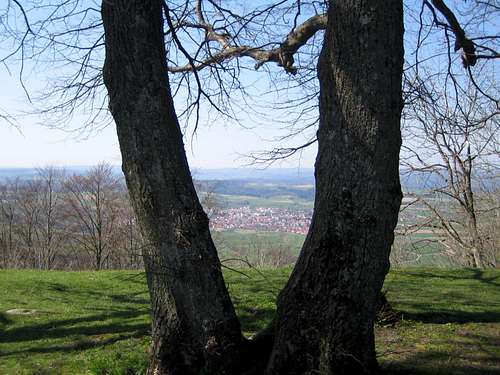 Summit view of Hohenstaufen