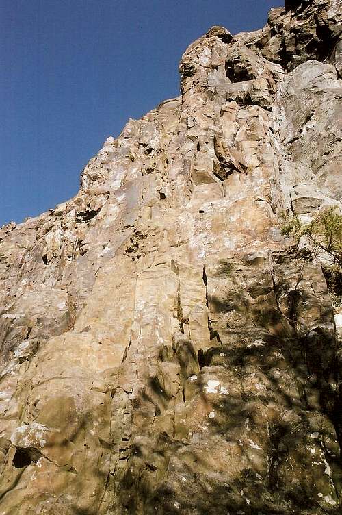 Little Stony Man Cliffs-- Bent Tree Area