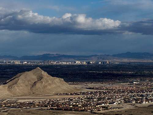 Lone Mountain and Las Vegas