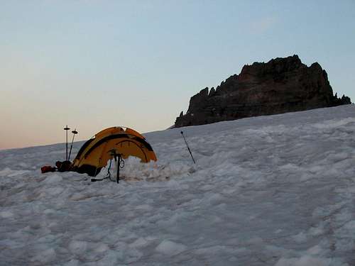 Camp at 10,500 ft.