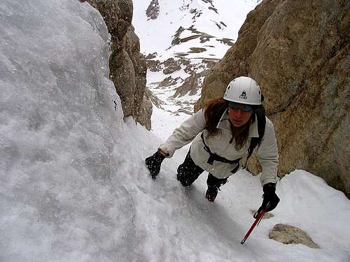 Corno Grande: Moriggia-Acitelli Couloir