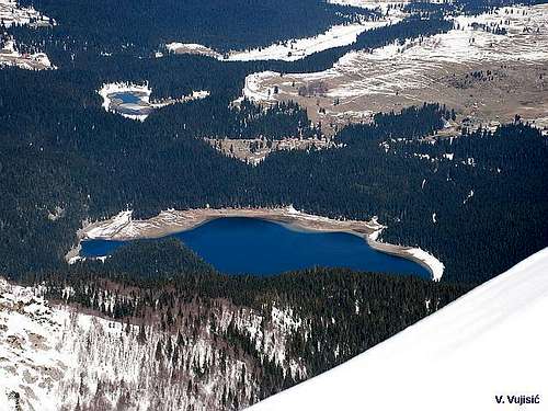 Crno Jezero from Savin Kuk