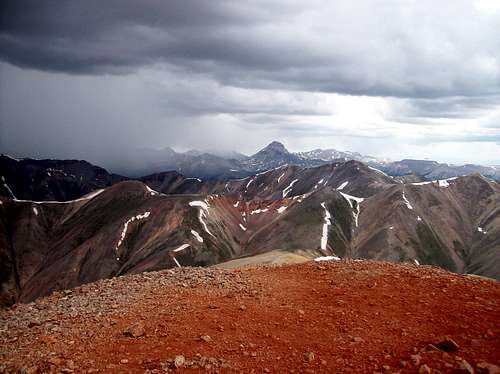 From the summit of RedCloud Peak