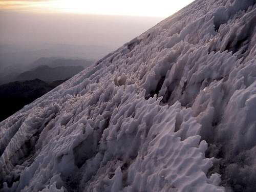 Jampa Glacial Conditions, March 2007