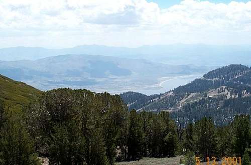 View of Washoe Lake