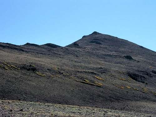 Base of Sonora Peak, near the...