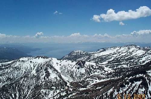 Lake Tahoe from summit