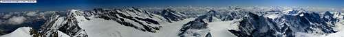Summit Pano of Jungfrau