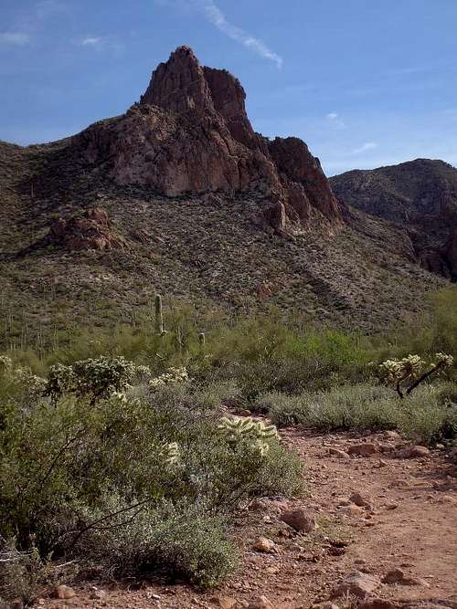 Miners Needle from the trail