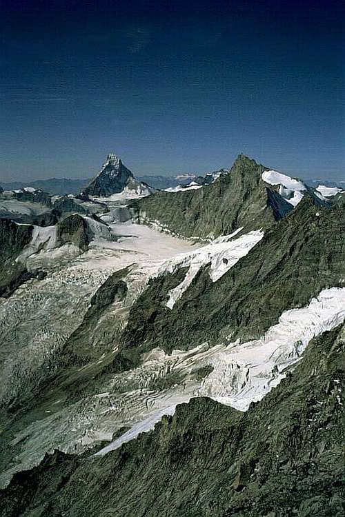 Matterhorn and Zinalrothorn