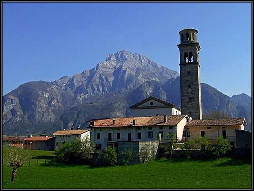 Monte Amariana from Cavazzo Carnico