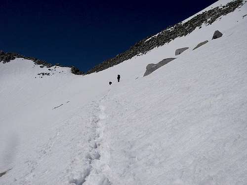 Coming Down from Forester Pass