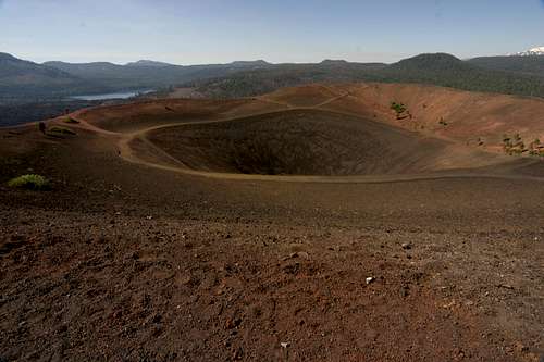 From the top of Cinder Cone, July 17, 2006.
