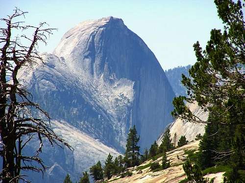 Half Dome from the northeast.