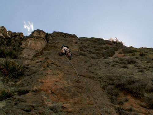Climbing Peru