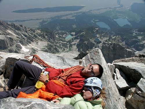 Napping at 13770 feet