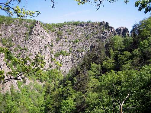  Roßtrappe - a famous rock formation near Thale