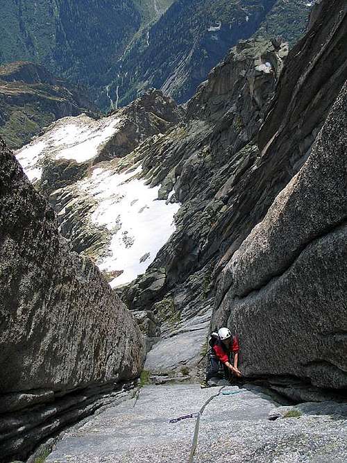 Climbing the Niedermann Route