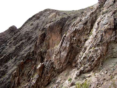 Cliffs Bound the Ridge Route