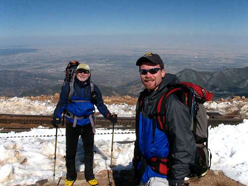 The Top of the Pikes Peak Traverse